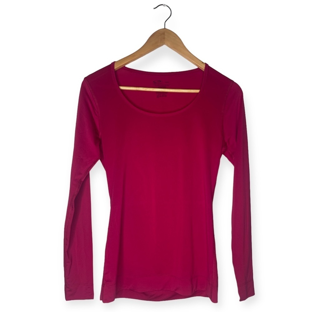 C9 by Champion Long Sleeve Performance Base‎ Layer T-Shirt Pink Size M​​​